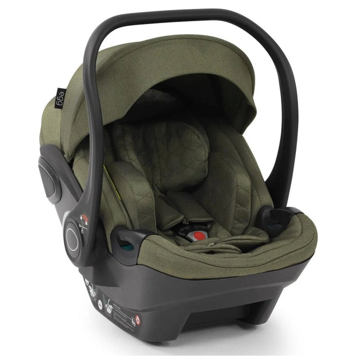 egg Shell i-Size Car Seat - Hunter Green