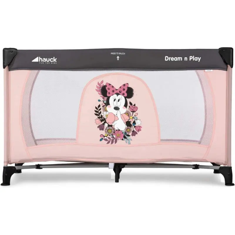 Hauck Disney Dream n Play Travel Cot-Minnie Sweetheart