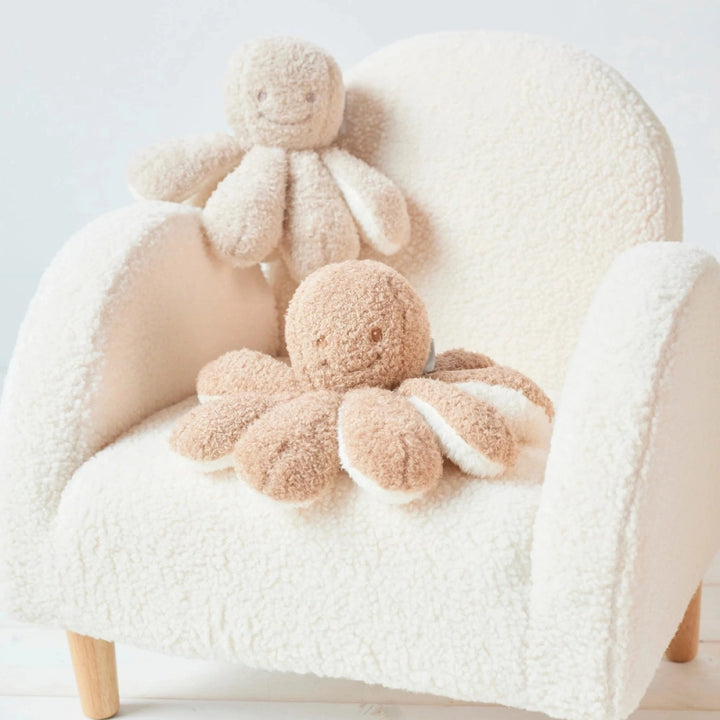 Nattou Cuddly Teddy Octopus - Beige