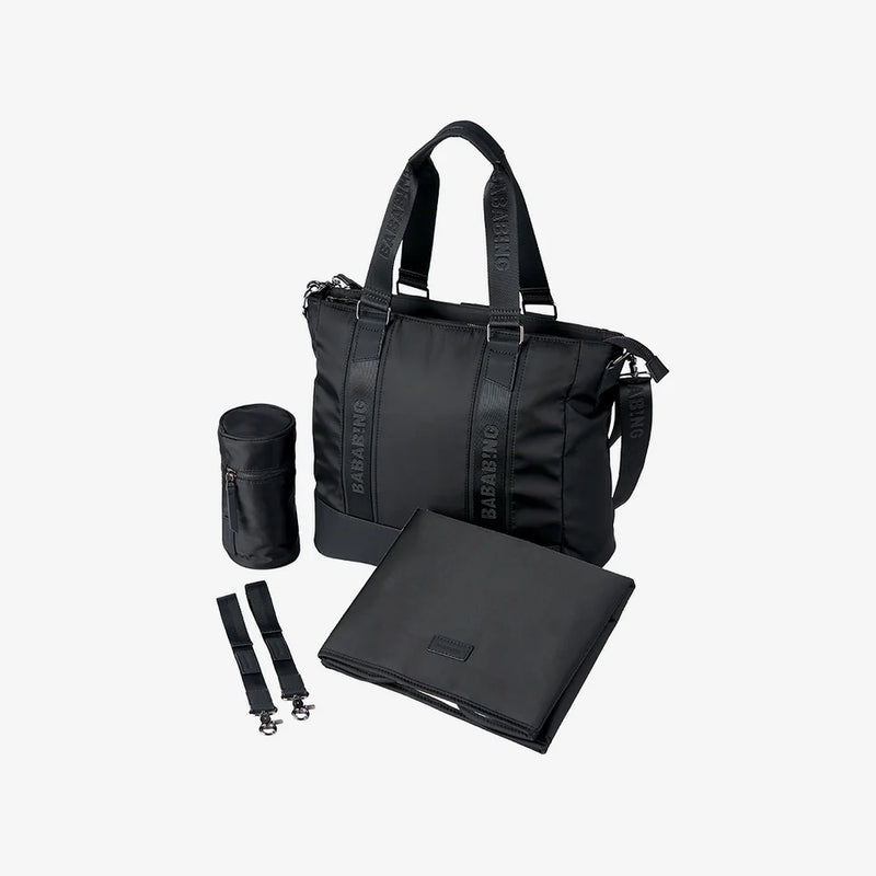 Bababing Moda Tote Changing Bag - Black