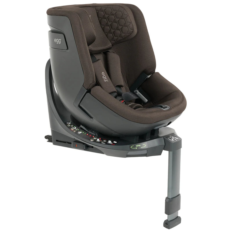 egg3 All Stage 360 Travel System Bundle - Chocolate Velvet + FREE EXTRA 360 ISOFIX BASE