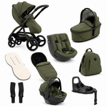 egg3 All Stage 360 Travel System Bundle - Sage + FREE EXTRA 360 ISOFIX BASE