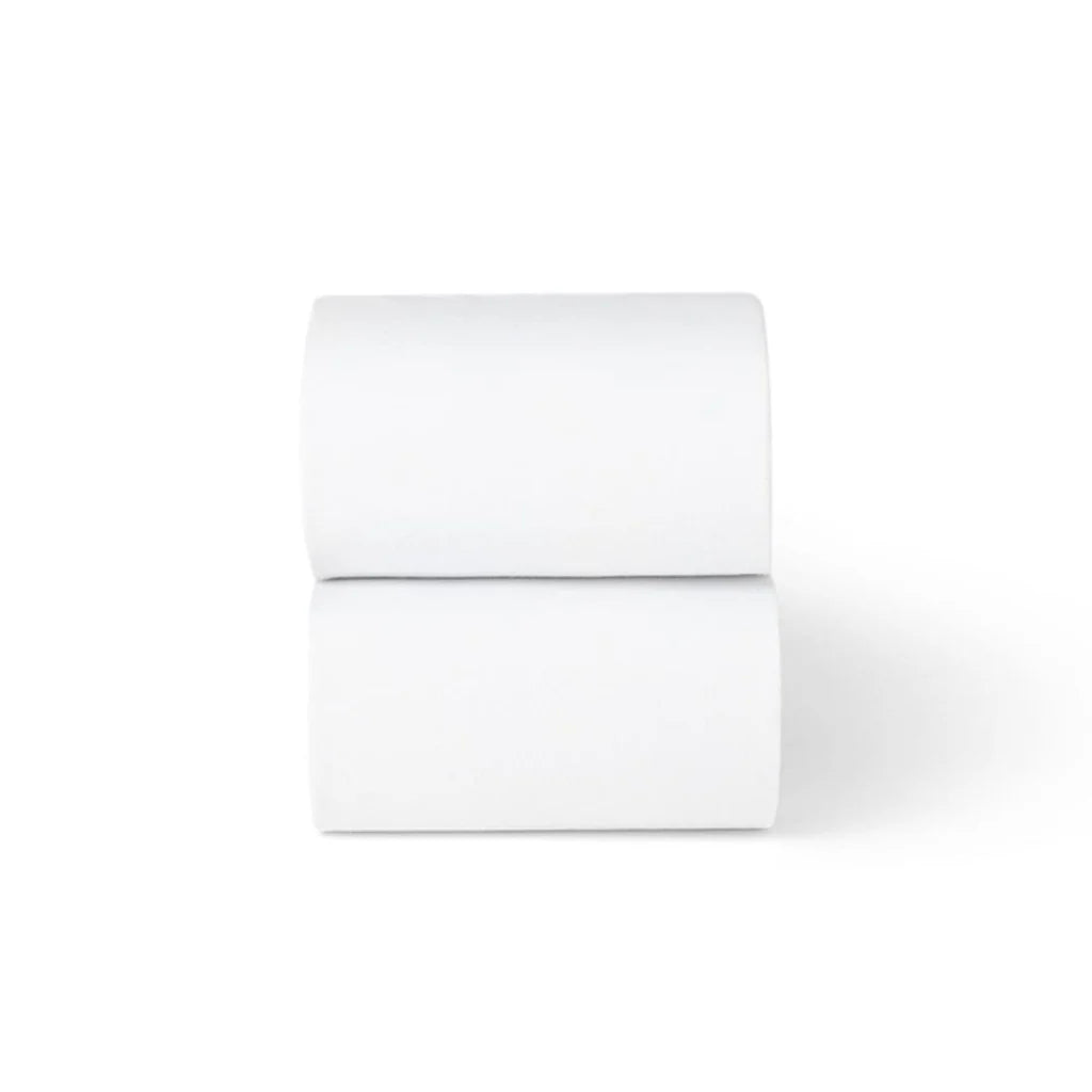 Snuz Cot & Cot Bed 2 Pack Fitted Sheet – White