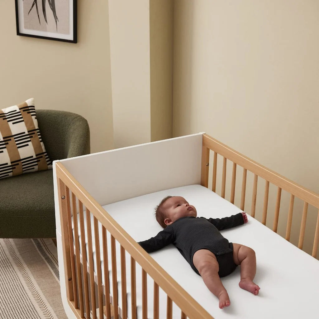 Snuz Cot & Cot Bed 2 Pack Fitted Sheet – White