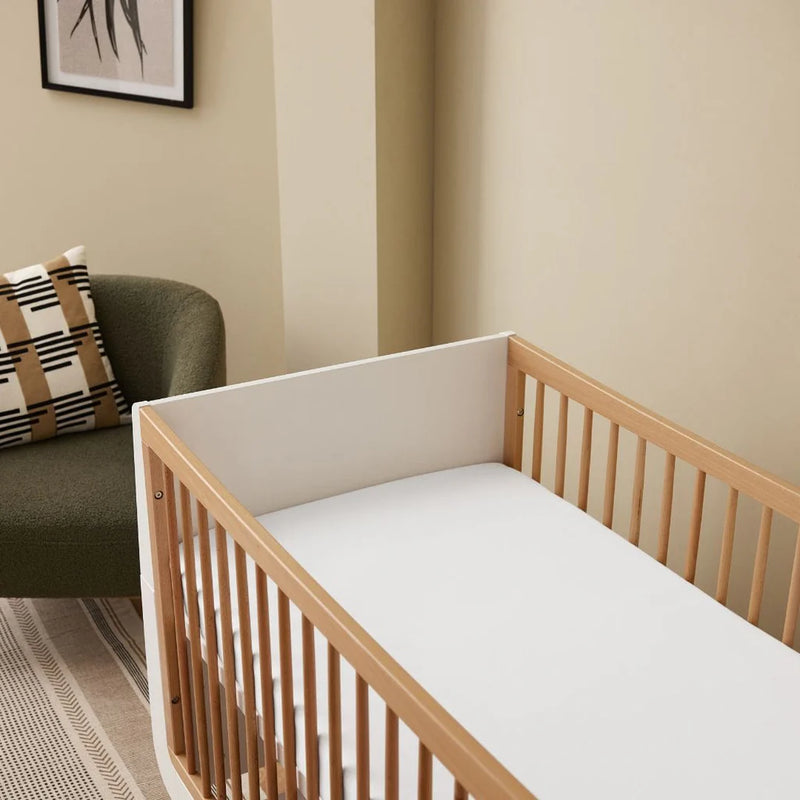 Snuz Cot & Cot Bed 2 Pack Fitted Sheet – White