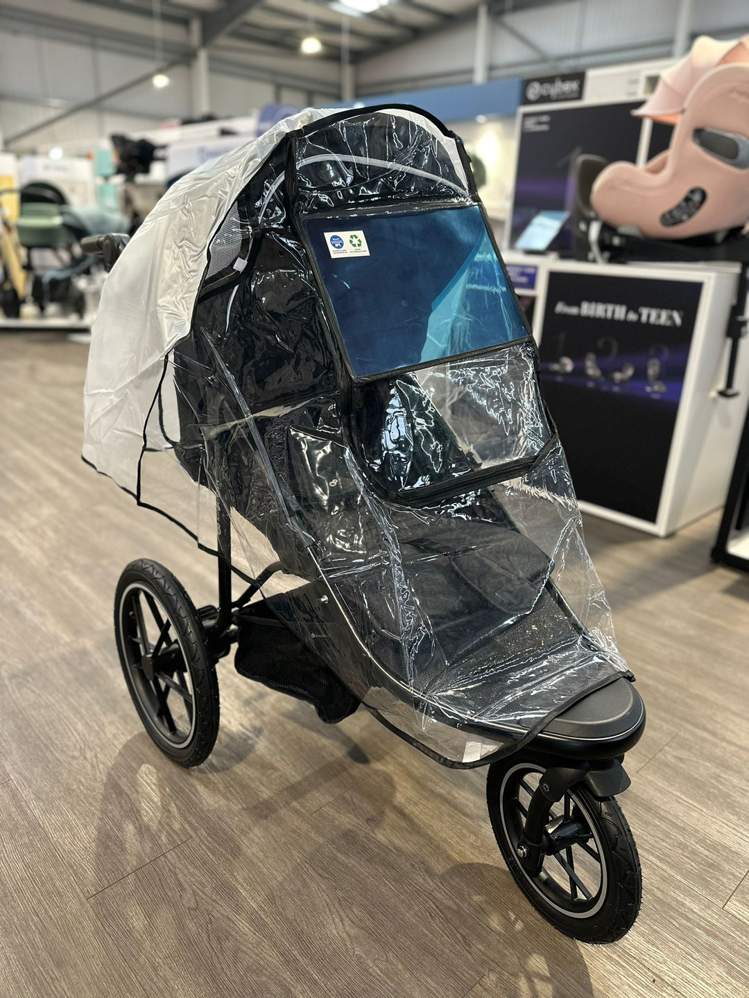 Bemece Universal Rain Cover for Pushchair Stroller – Bambinosandbeyond