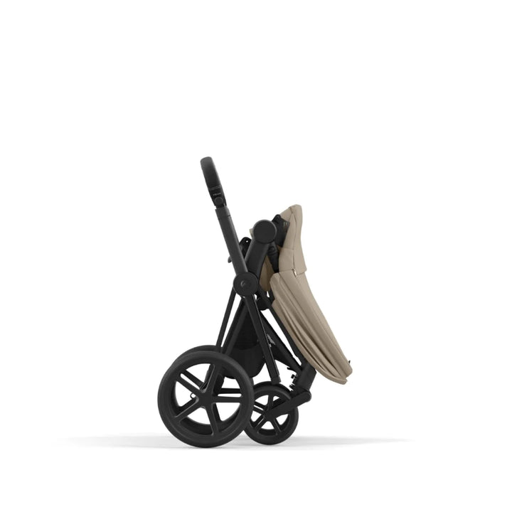 Cybex Priam Lux Travel System | Cozy Beige on Matt Black