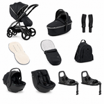 egg3 All Stage 360 Travel System Bundle - Carbonite + FREE EXTRA 360 ISOFIX BASE