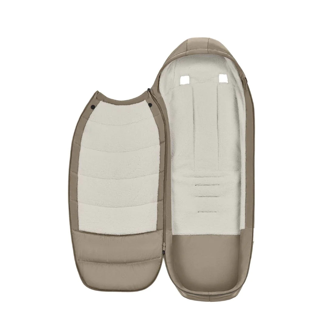 Cybex Platinum Footmuff | Cozy Beige