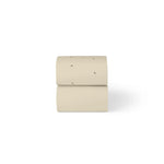 The Little Green Sheep Organic Moses Basket Fitted Sheets - Linen/Cocoa Rice