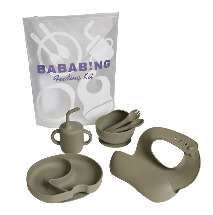 Bababing Feeding Kit - Olive