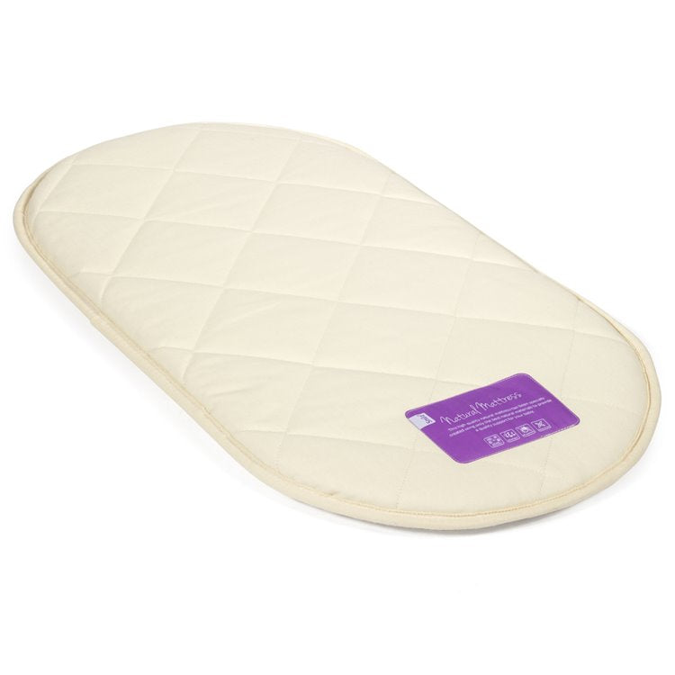 Natural Moses Basket Mattress for SnuzBaskit