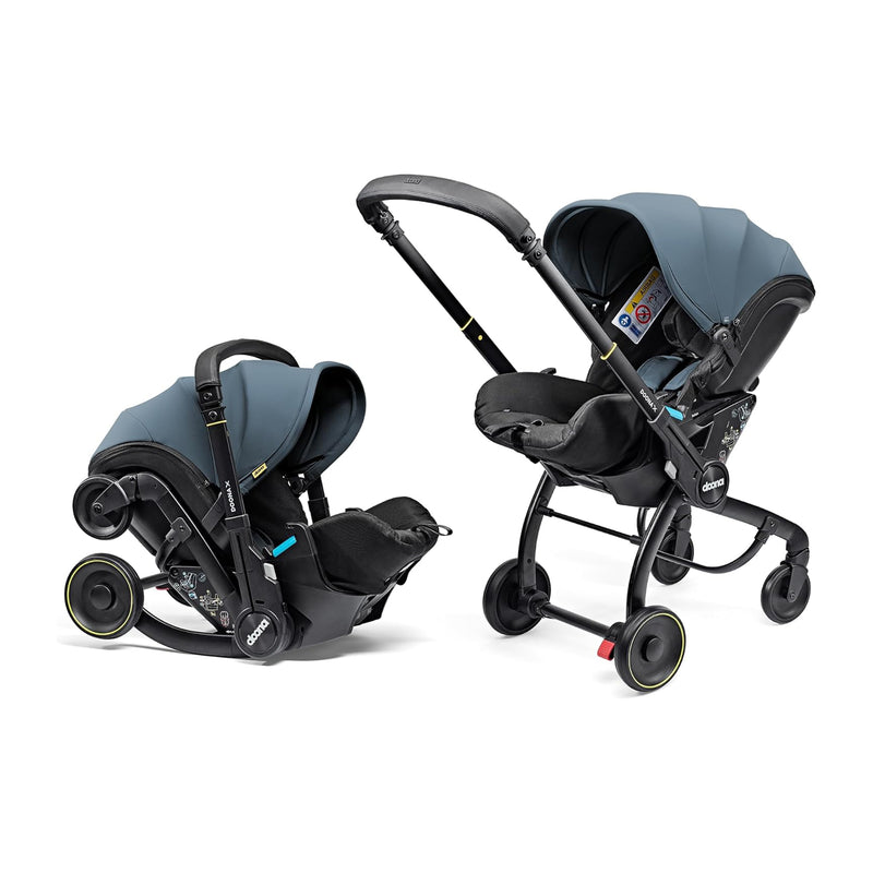 Doona X Car Seat & Stroller - Ocean Blue + FREE Essentials Bag Worth £54.99!