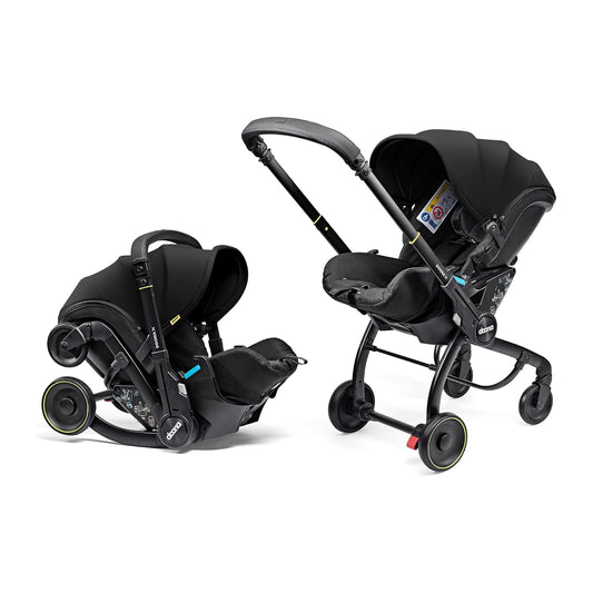Doona X Car Seat & Stroller - Nitro Black + FREE Essentials Bag Worth £54.99!