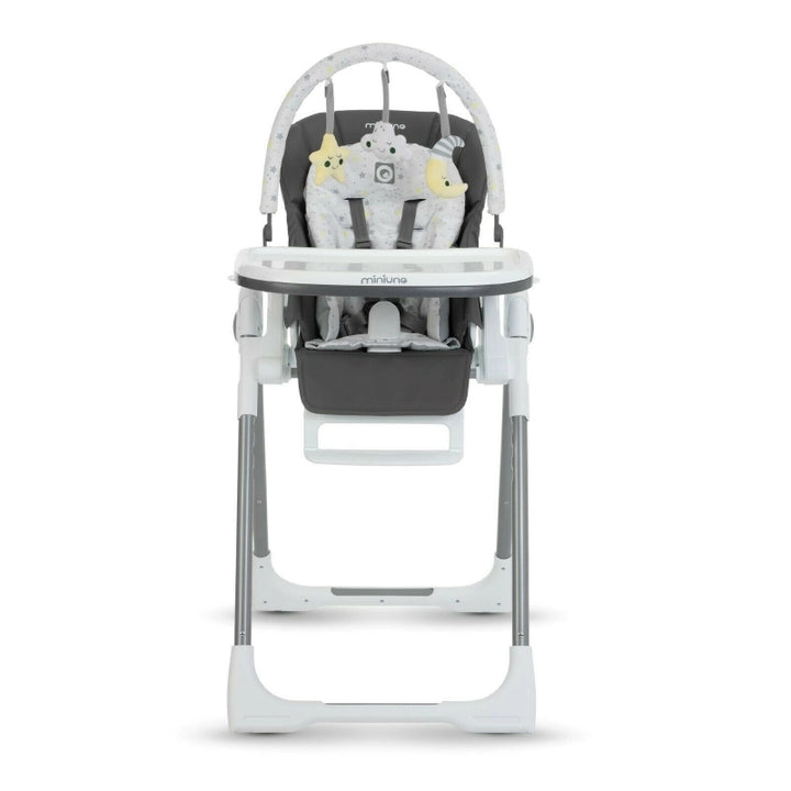 miniuno Yumo2 Plus Recliner Highchair-MIni Stars with Toy Bar