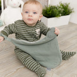 Cheeky Chompers Comfortchew Baby Comforter With Teether - Sage