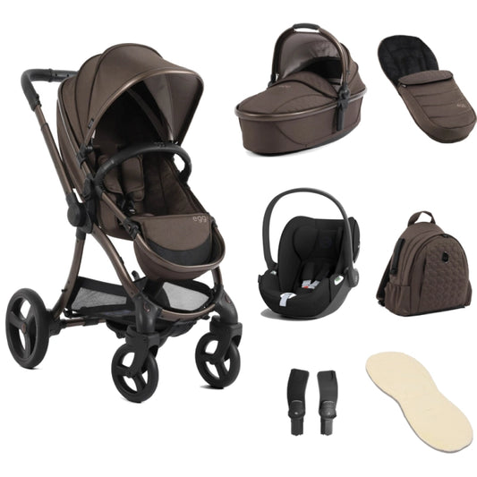 egg3 Cybex Cloud T Bundle - Chocolate Velvet