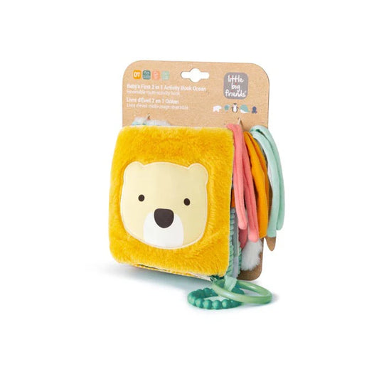 Little Big Friends 2in1 Soft Activity Book - Jungle