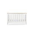 CuddleCo Burford Cot Bed - White & Oak