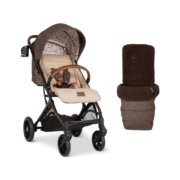 Cosatto Woosh Trail Pushchair Including Luxury Footmuff - Foxford Hall