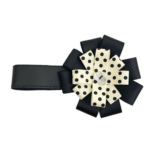 BabyStyle Ribbon Black and Cream