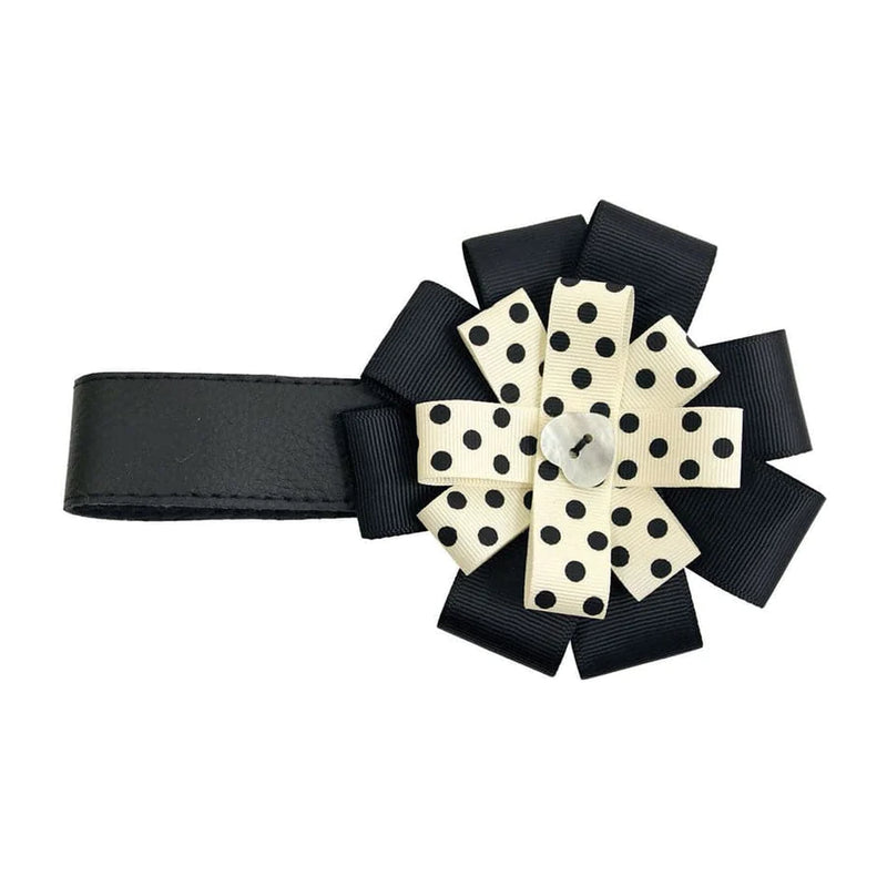 BabyStyle Ribbon Black and Cream