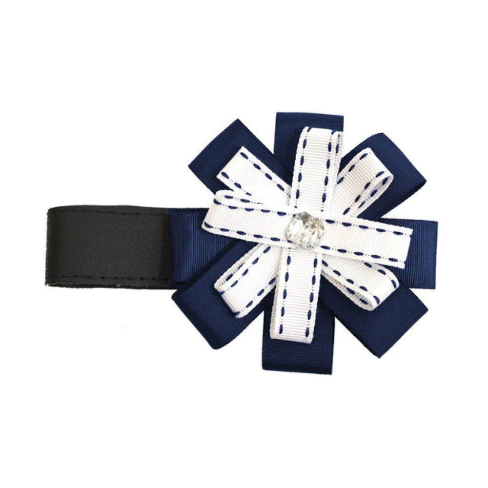 BabyStyle Pram Hood Ribbon - Navy