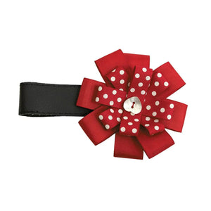BabyStyle Pram Ribbon - Red Polka