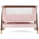 Tutti Bambini CoZee Luxe Bedside Crib - Walnut/Blush