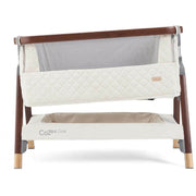 Tutti Bambini CoZee Luxe Bedside Crib-Walnut/Cream