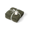 The Little Green Sheep Organic Dimple Quilt - Juniper