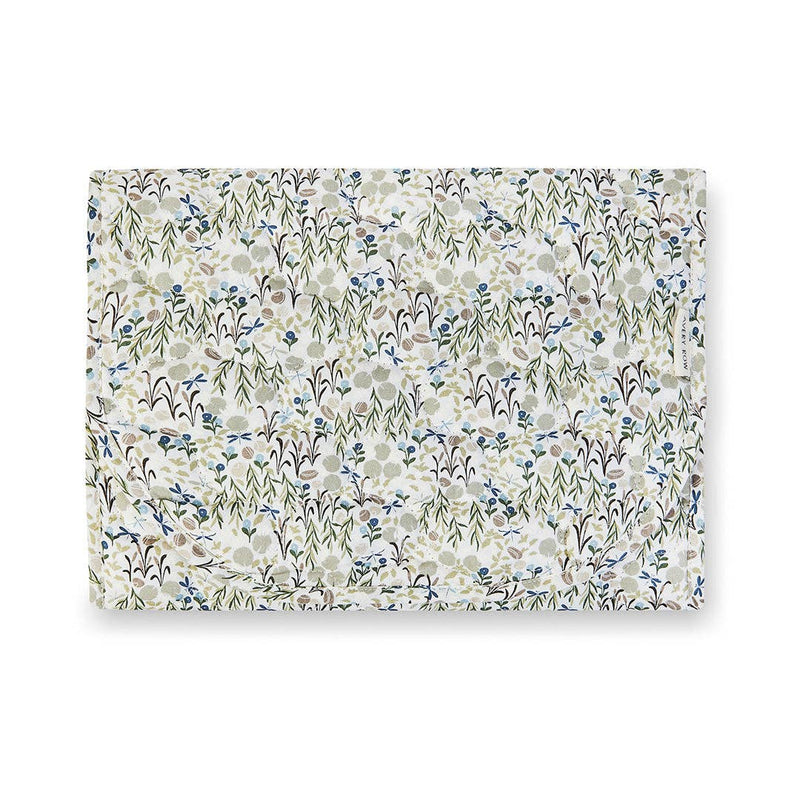 Avery Row Changing Basket Cotton Liner - Riverbank