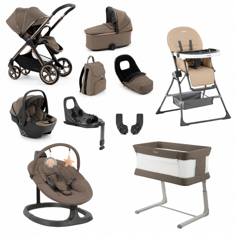 Oyster4 Ultimate Travel System & Home Baby Bundle - Mink