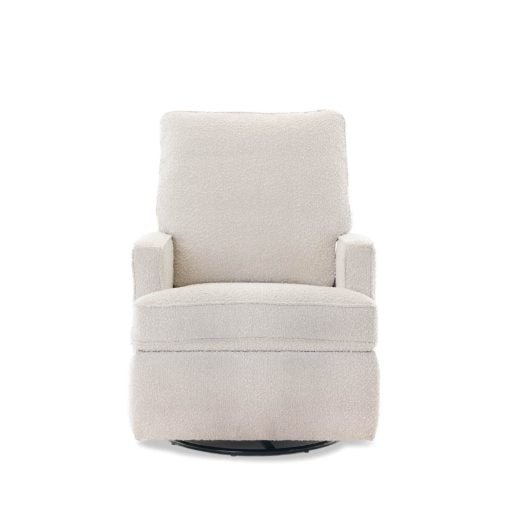 Obaby Madison Swivel Glider Recliner Chair Boucle Style