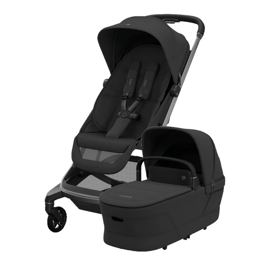 Maxi-Cosi Fame Cabin Stroller + Carrycot - Onyx Black