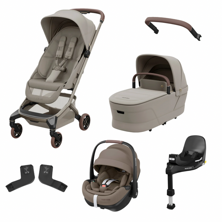 Maxi-Cosi Fame Cabin Pebble 360 Pro2 Complete Travel System - Sapphire Sand
