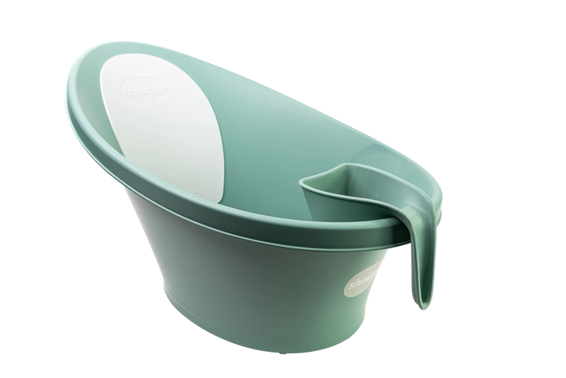 Shnuggle Newborn Support and Baby Bath Bundle - Eucalyptus