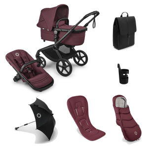 Bugaboo Fox 5 Renew Complete Bundle - Dark Cherry