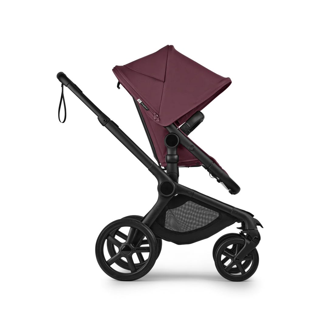 Bugaboo Fox 5 Renew Ultimate Newborn Otter Travel System  - Dark Cherry