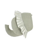 Fiona Walker Elephant with Vintage Ruff Head Mini - Grey