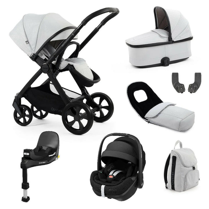 Oyster4 Travel System Bundle Inc Maxi-Cosi Pebble 360 Pro2 Car Seat - Jubilee
