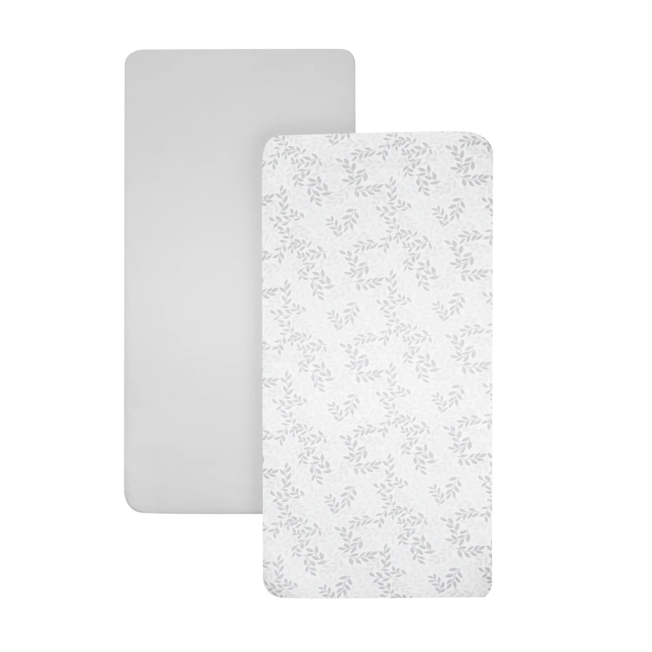 Shnuggle Air Lite Crib Fitted Sheets - Leaf - 2 Pack