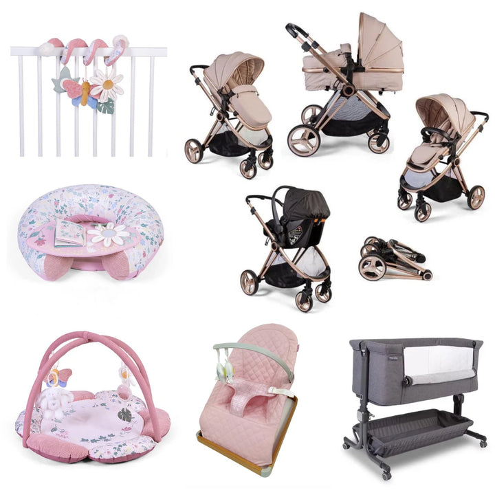 Redkite Push Me Pace Latte Newborn Bundle