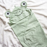 Studio Hop Baby Frog Hooded Cotton Towel