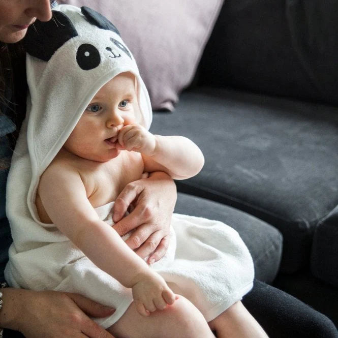 Studio Hop Baby Panda Hooded Cotton Towel