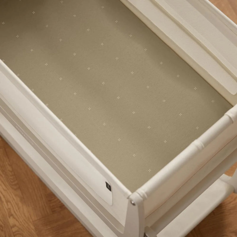 Snuzpod Crib 2 Pack Fitted Sheets - Sage/Cross