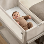Snuzpod Crib 2 Pack Fitted Sheets - White/Star