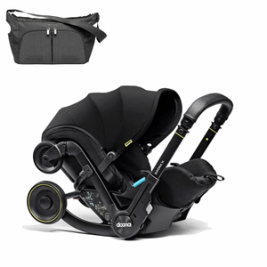 Doona X Car Seat & Stroller - Nitro Black + FREE Essentials Bag Worth £54.99!