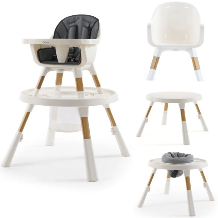 Babystyle Oyster 4in1 Highchair - Moon + FREE ACTIVITY SET