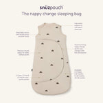 SnuzPouch Sleeping Bag – Blush Dot